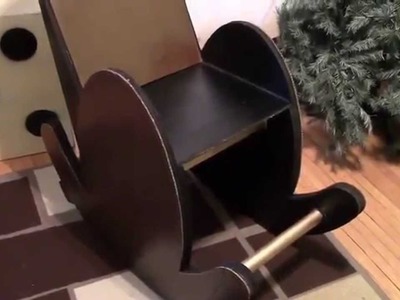 DIY Affordable Furniture Design: Cardboard Rocking Chair