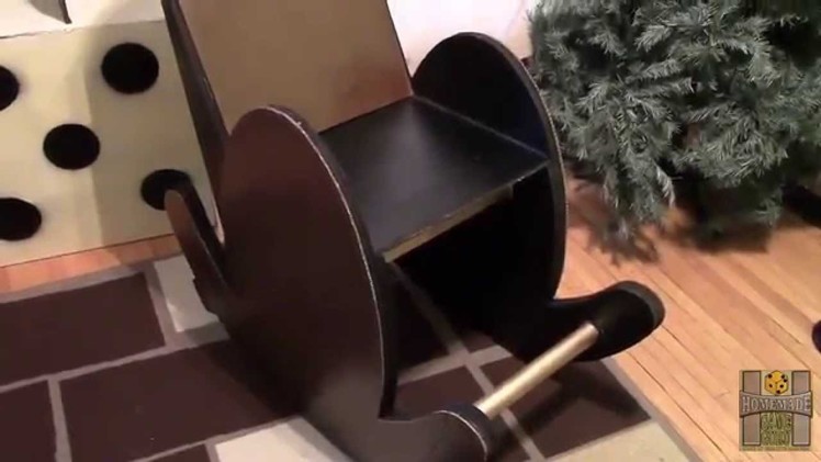 DIY Affordable Furniture Design: Cardboard Rocking Chair