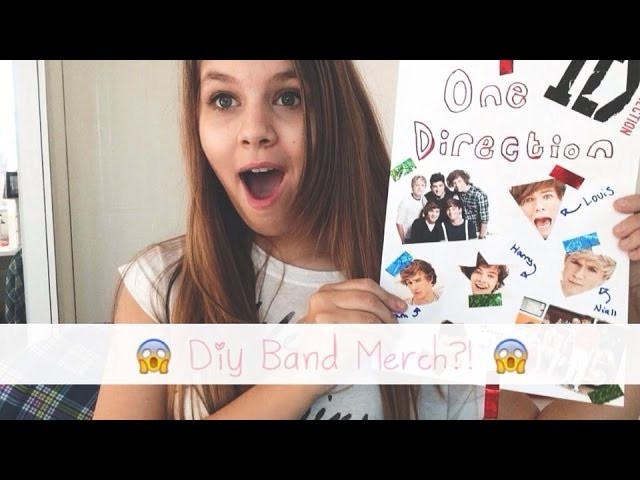 ♡ DIY Band Merch?! | Amy ♡