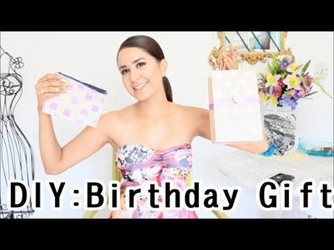 DIY: Birthday GIft (Bag, T shirt and Cosmetic Bag )