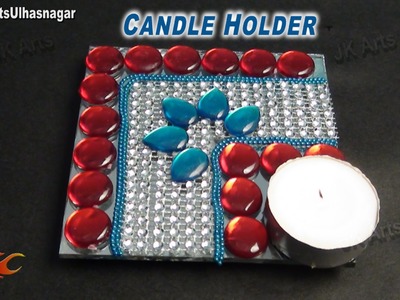 DIY Candle. Votive Holder | How to make | JK Arts 695