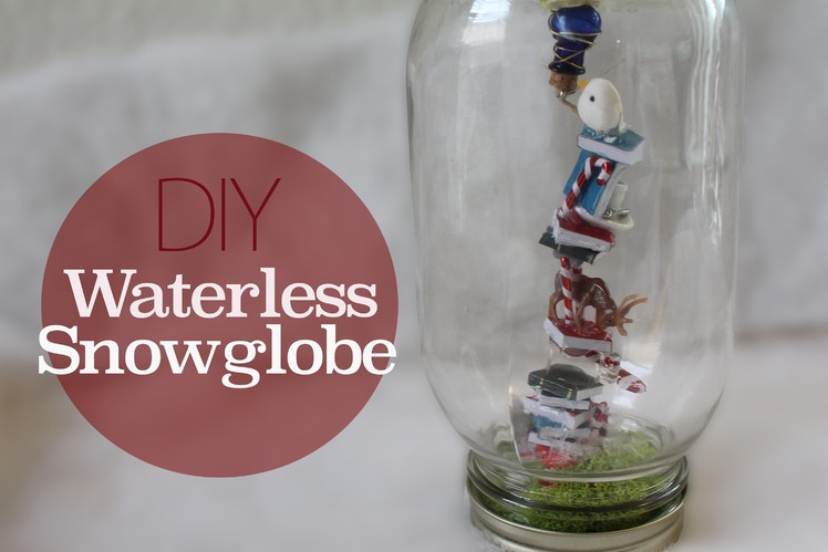 Diy Christmas Snow Globe