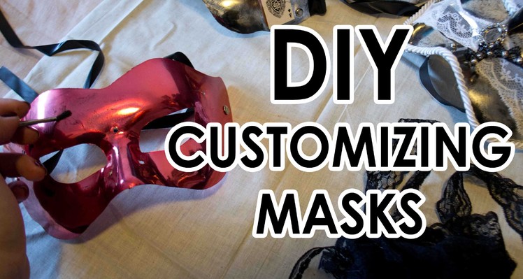 DIY decorating masks tips
