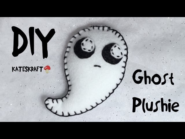 DIY | Mini Felt Ghost Plushie