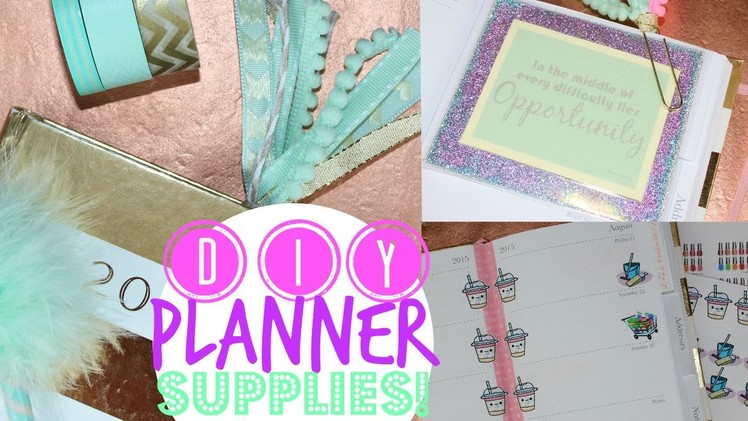 DIY Planner Supplies - Easy & Affordable!