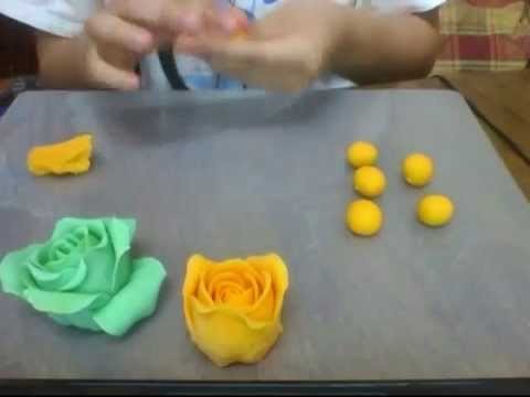 DIY Play Dough Roses by Hand (Realistic, No Tools Required!)