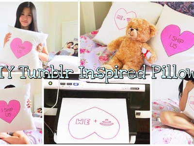 DIY Tumblr Inspired Pillows ♡