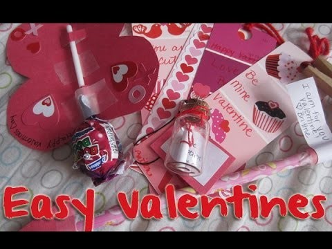 Five Easy Valentines! DIY