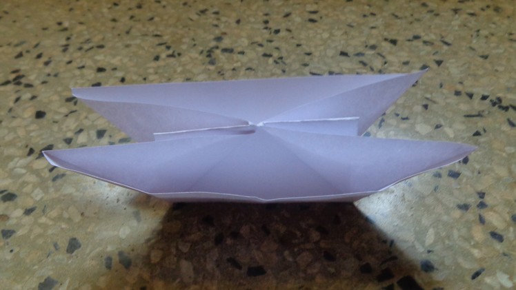 How to Make a Paper Double Boat