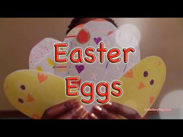 Miss Tracey Makes Paper Easter Eggs - LittleStoryBug