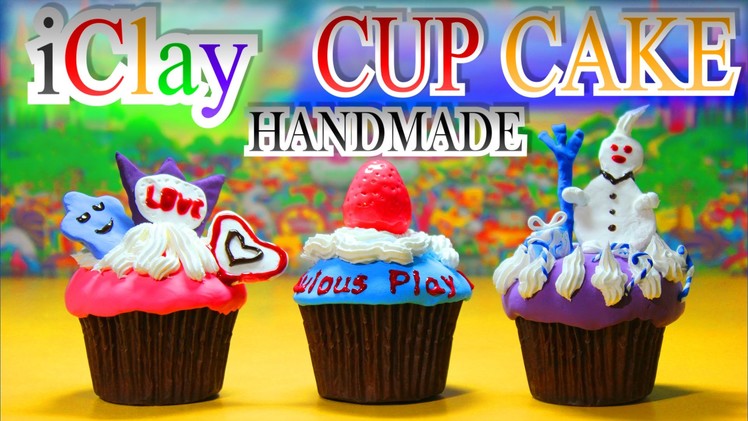 NEW! Play-Doh CUPCAKE i-Clay kit DIY handmade - Kids kitchen Playground Unboxing by FabulousPlayLand