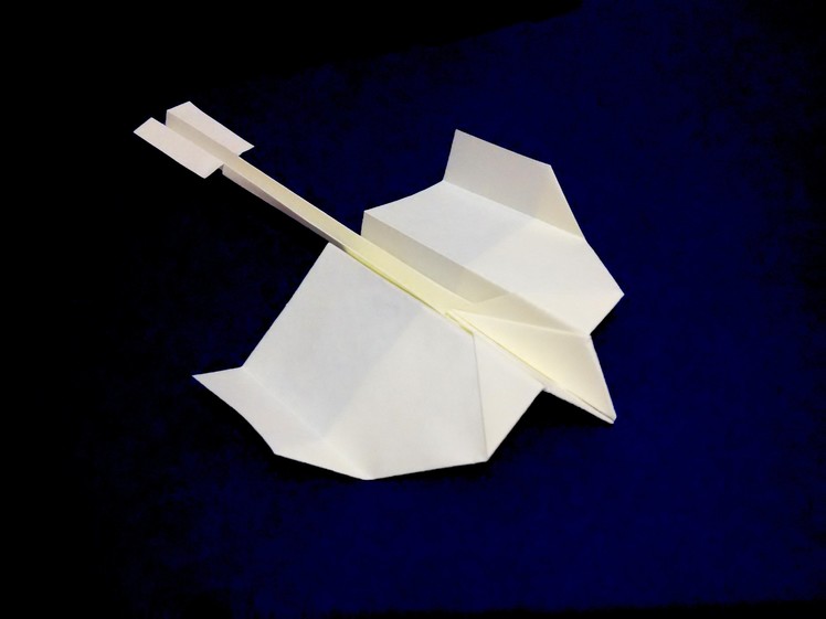 Paper plane -  Flying model origami. Paper Airplane that Flies