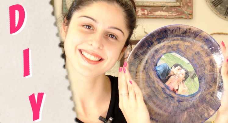 Valentine's Day DIY ♡ Picture Plate ♡ #VDAYWITHSHERRY