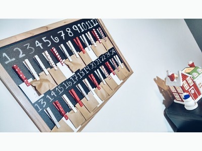 Christmas In July Day 1: DIY Countdown Calendar