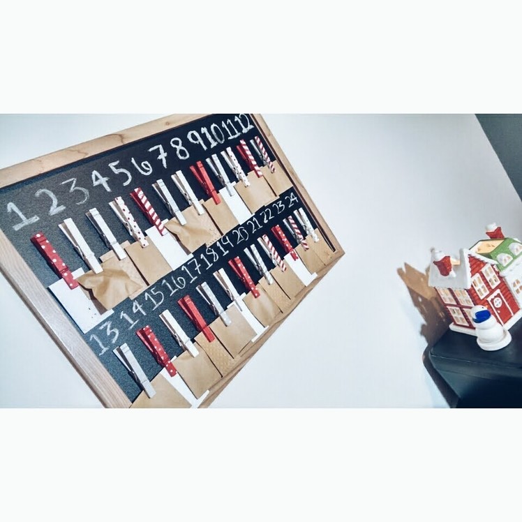 Christmas In July Day 1: DIY Countdown Calendar
