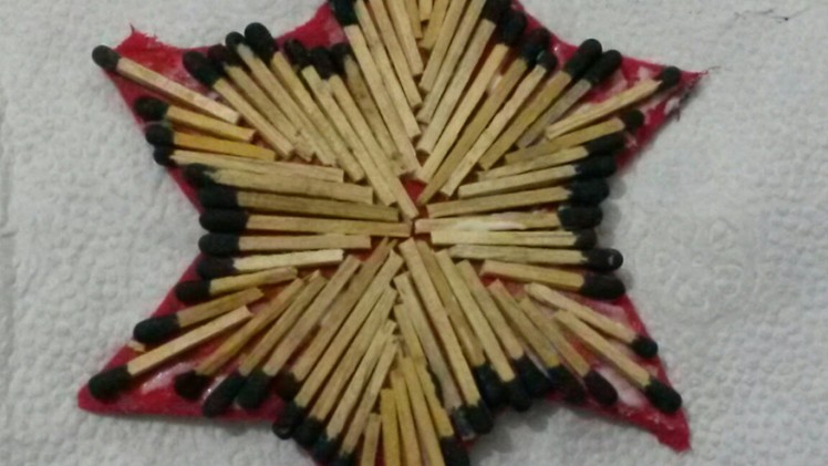 Create a Recycled Matchstick Christmas Star - DIY Home - Guidecentral