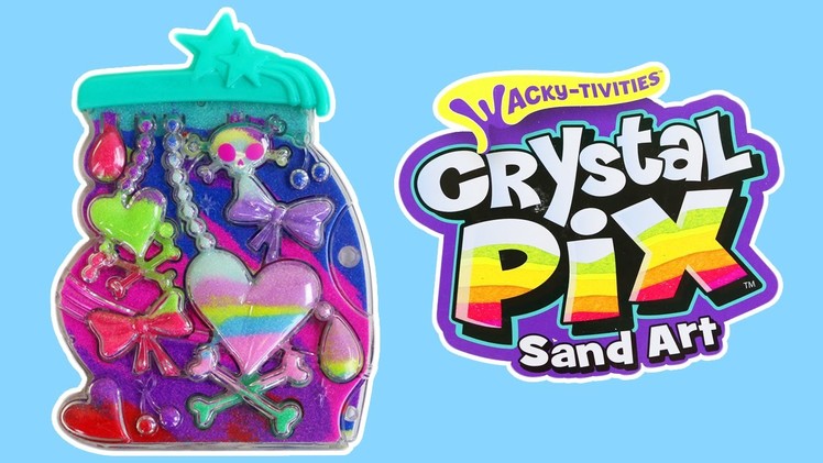 Crystal Pix Sand Art Deluxe Playset Fun & Easy DIY Sand Art by Wacky-tivities!