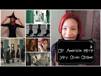 DIY AHS Coven Witch Costume + Hair and Makeup