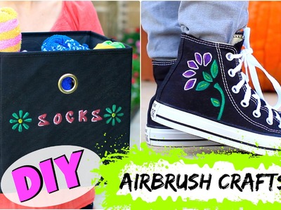DIY Airbrush Crafts | Brooklyn and Bailey