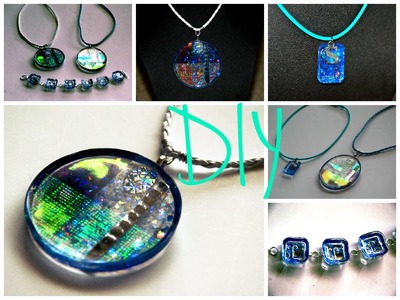 DIY AQUA Collection How to Make Resin Jewelry