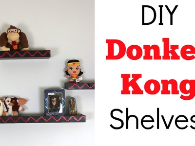 DIY Donkey Kong Shelves