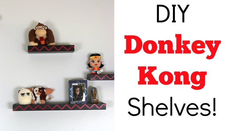 DIY Donkey Kong Shelves