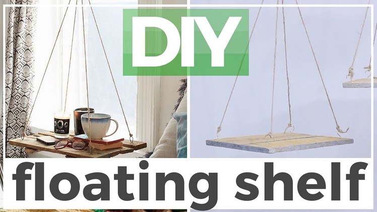DIY | FLOATING SHELF inspired by Urban Outfitters