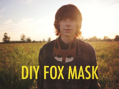 DIY: FOX MASK