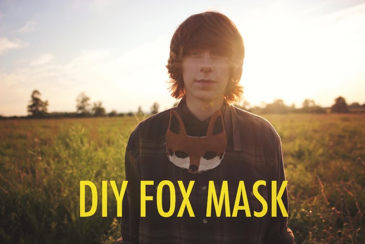 DIY: FOX MASK