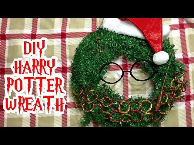 DIY Harry Potter wreath
