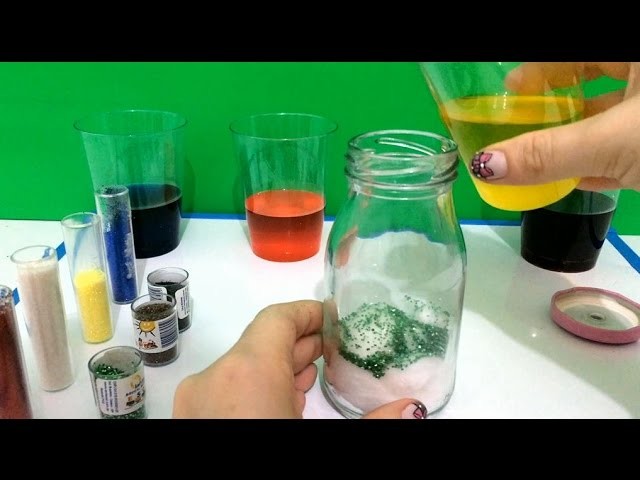 DIY:: How To Make 'Glitter IN A SMALL BOTTLE' DIY Toys