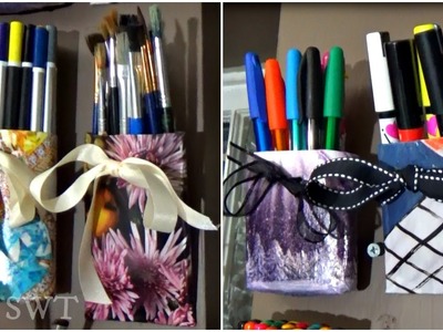 DIY: Make Your Own Hanging Organizers | Recycle Craft Ideas