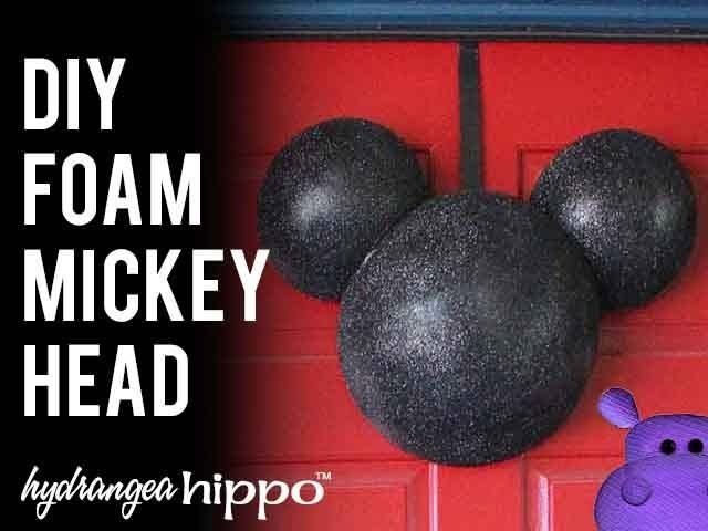 DIY Mouse Head Decoration - Using Smoothfoam