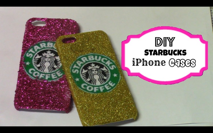 DIY Starbucks iPhone case