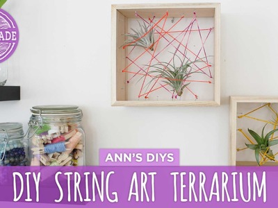 DIY String Art Terrarium - HGTV Handmade