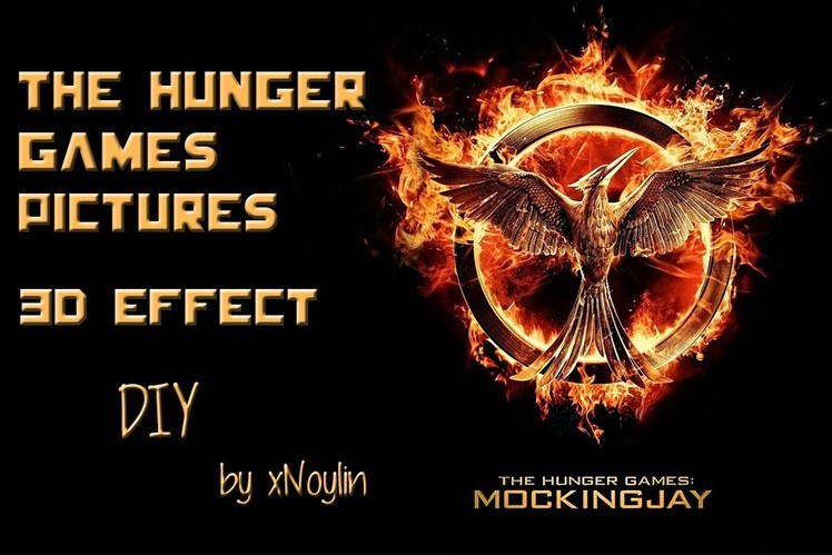 DIY The Hunger Games | Pictures 3D Effect | Mockingjay
