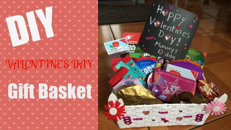 DIY Valentine's Day Gift Basket (MommyTipsByCole)