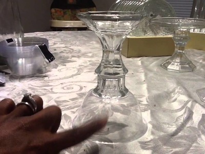 Dollar Tree DIY Candleholders Gold Or Silver