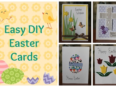 Easy DIY Easter Cards