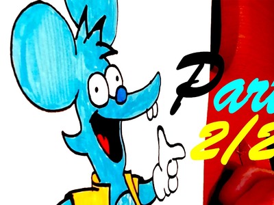 How to draw Itchy the Mouse Step by Step Easy | draw easy stuff but cool on paper | 2.2