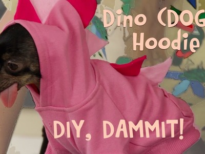 HOW TO MAKE A DINO HOODIE WITH BEANZ AND MAMRIE HART -- DIY, DAMMIT!