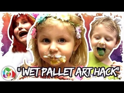 How to make a DIY WET PALLET save your acrylic paint and save money