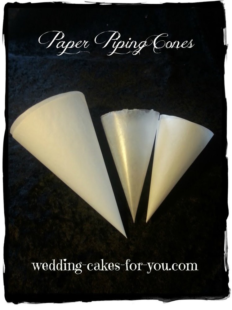 Parchment Paper Piping Bag
