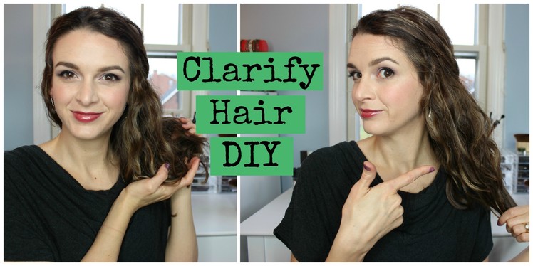 Squeaky Clean Hair! DIY Hair Clarifying Rinse