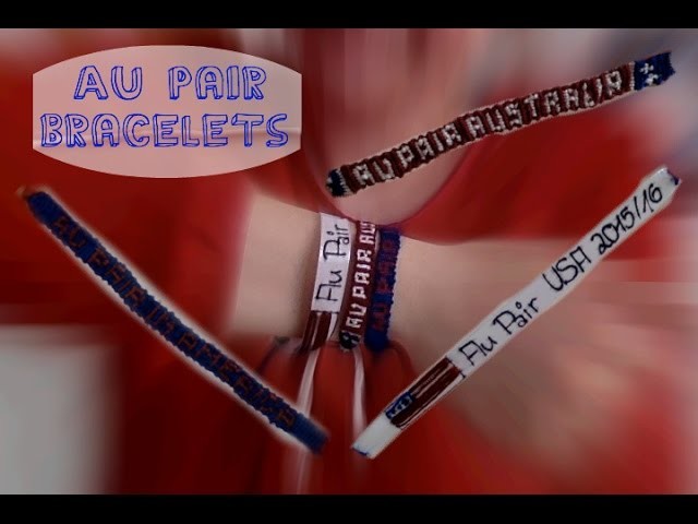 DIY Au Pair Bracelet | English | Au Pair Vlog #5