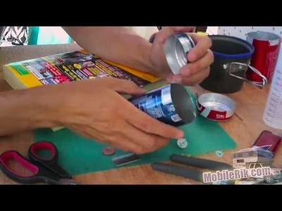 DIY Camping Stove From Soda Pop Cans - Part 2