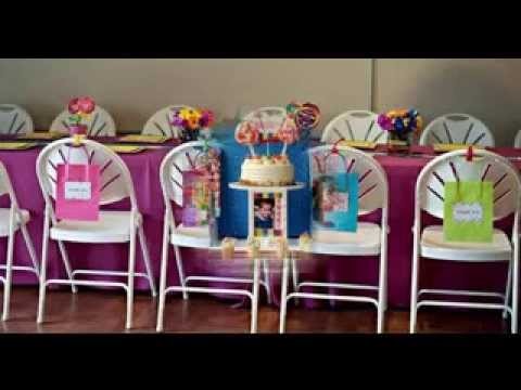 DIY Candyland birthday party decorating ideas