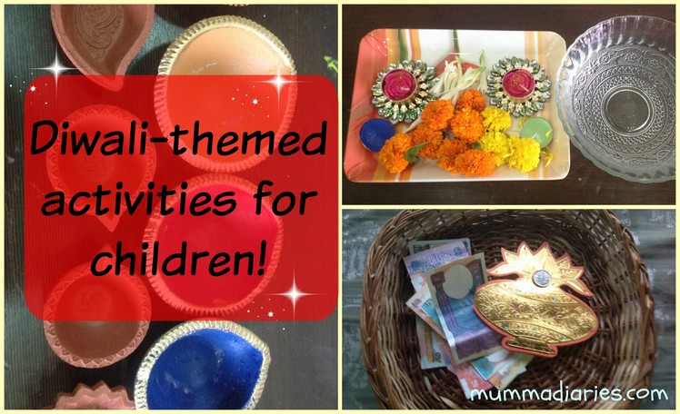 DIY Diwali activities for children! (Crafts for Festival of Light in India)