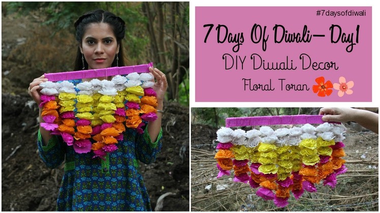 DIY Diwali Decor- Floral Toran