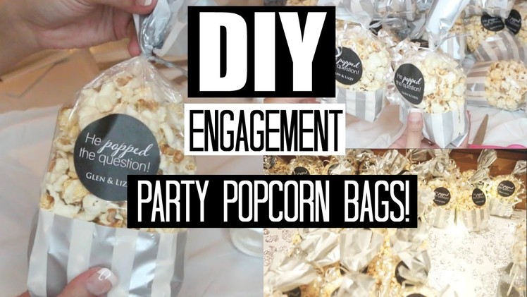 DIY: Engagement Party Favors #1